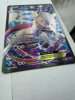 Pokemon Mewtwo EX Full Art Holo Promo XY125 2016 - MP - Image 5