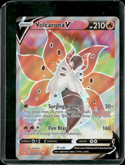 Volcarona V - 170/203 - Full Art Ultra Rare NM, English Pokemon Sword & Shield - - Image 1