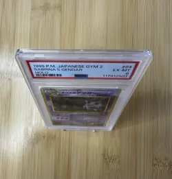 1999 POKEMON JAPANESE GYM 2 #94 SABRINA'S GENGAR-HOLO PSA 6 - Image 3