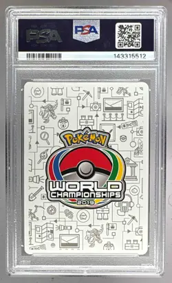 2019 Pokemon World Championships Perfection 71 Mewtwo Mew GX PSA 9 143315512 - Image 2