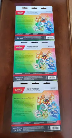 3-Pokemon TCG First Partner Illustration Collection Series 1 READ DETAILS - Image 2
