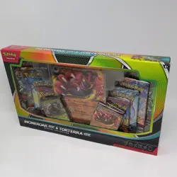 Pokemon TCG Incineroar ex & Torterra ex Special Collection 8 Packs Ships Today - Image 1