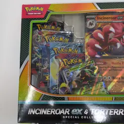 Pokemon TCG Incineroar ex & Torterra ex Special Collection 8 Packs Ships Today - Image 2
