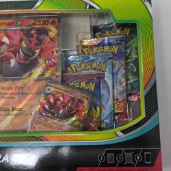 Pokemon TCG Incineroar ex & Torterra ex Special Collection 8 Packs Ships Today - Image 4