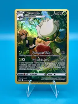 Pokemon TCG 2022 Roserade TG02/TG30 Lost Origin Trainer Gallery Holo NM - Image 1