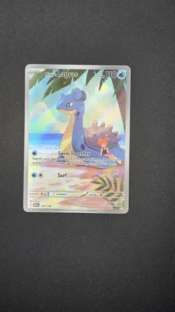 Pokemon TCG Scarlet and Violet Destined Rivals Misty's Lapras 194/182 - Image 3