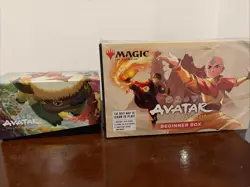 Avatar The Last Airbender Magic The Gathering Mtg Starter Box And Card Lot - Image 1