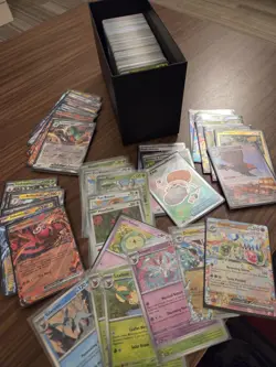 389 Pokemon Card Lot All Holos Or Better Reverse ex mega Bulk Collection $129 - Image 1