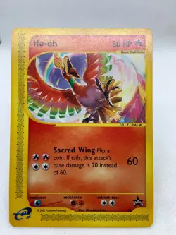 Pokemon TCG Ho-oh 52/53 Wotc Promo Regular Basic Sacred Wing 2002 Card - Image 5