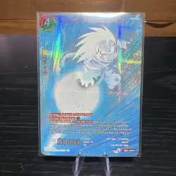 DRAGON BALL SUPER CCG SON GOKU, UNWAVERING CONVICTION #DB3- 116 R FOIL CARD NM - Image 1