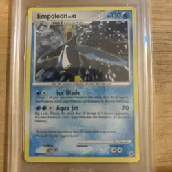 Pokemon 2007 Diamond & Pearl Empoleon LV. 42 Holo Card #4/130 - Image 2
