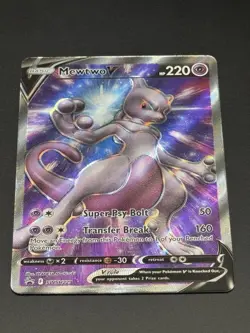 Mewtwo V SWSH229 SWSH: Sword & Shield Promo Cards Holo NM - Image 3