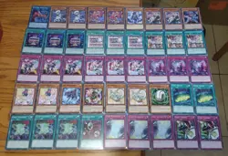 YuGiOh Cards Evil Twin & Live Twin Link Deck Core Collectable Trading Card Game. - Image 1