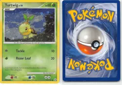 Turtwig (Cosmos Holofoil) 103/130 Holo Cards Pokemon LP Sugimori - Image 3