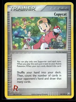 2004 EX - Team Rocket Returns Copycat Reverse Holo Stamped #83 Pokemon Card - Image 1