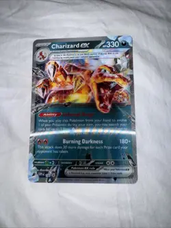 Pokemon Jumbo Lenticular Charizard EX 054/091 SVP196 Exclusive Promo - Image 3