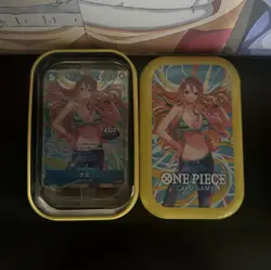 One Piece Card Game Nami Asia Exclusive Tin Single Card 6000 HP - Image 1