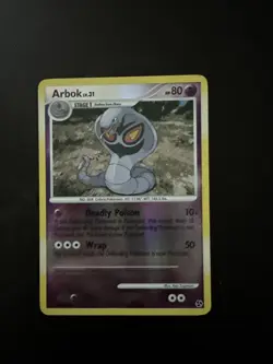 Pokemon Arbok Reverse Holo Card 33/106 Great Encounters Series - Image 1