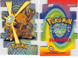 Kadabra #156 - Topps Trading Cards Series 2 Pokemon MP - Image 3