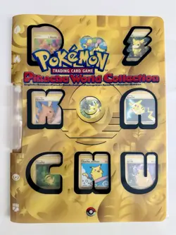 Pokemon 2000 Pikachu World Collection–WOTC Complete 9 Card Set–Folder Included - Image 1