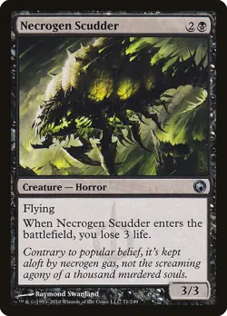 Necrogen Scudder NonFoil Scars of Mirrodin 71 NM MTG - Image 1