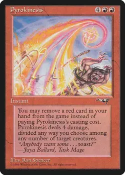 Pyrokinesis - Alliances - Magic The Gathering - MTG - Image 1