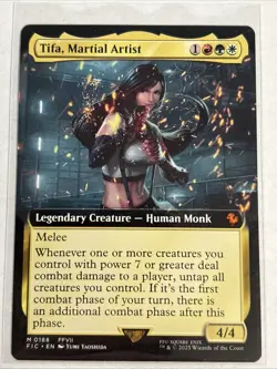 MTG Final Fantasy English Tifa, Martial Artist Extended Art 0188 Non-Foil - Image 1