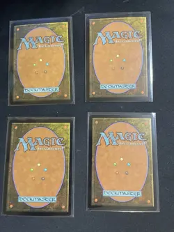 MtG X4 Dimir Signet Ravnica: City Of Guilds Magic the Gathering (Blue Back Mana) - Image 2