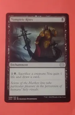 Vampiric Rites Double Masters 2022 Regular - Image 1