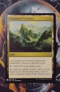 Unclaimed Territory The List Reprints Regular - Image 1