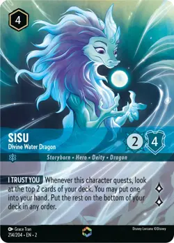 Sisu - Divine Water Dragon (Enchanted) [2 - 214/204] - Image 1