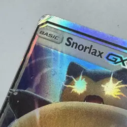 Pokemon Snorlax GX SM05 Promo Holo Sun & Moon TCG Card - Image 2