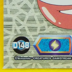 Electrode Pokemon Seal Sticker Gold Lv.26 Gamefreak Rare Nintendo Japanese F/S - Image 4