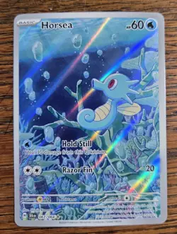 Horsea 067/064 SV: Shrouded Fable - Illustration Rare Holo - Pokemon NM - Image 1