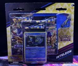 Lot Of 2 Pokemon Crown Zenith Cinderace/ Rillaboom Pin Collection 3 Pack Blister - Image 2