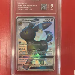 Umbreon GX SV69/SV94 Shiny Vault Full Art Holo TAG 9 Hidden Fates 2019 Pokemon - Image 1