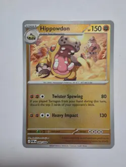 Hippowdon 040/088 Uncommon Perfect Order Pokemon Reverse Holo Near Mint - Image 1