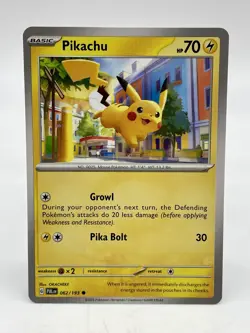 Pikachu 062/193 Paldea Evolved Non-Holo Pokemon TCG Mint Unplayed - Image 1