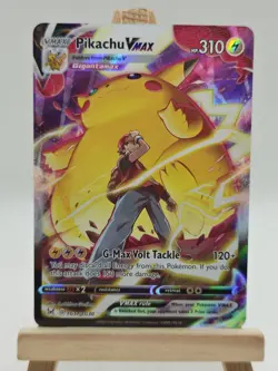 Pokemon Pikachu VMAX Ultra Rare SWSH11: Lost Origin Trainer Gallery TG17/TG30 - Image 1