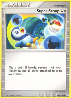 Super Scoop Up 115/130 Uncommon Diamond & Pearl Pokemon MP - Image 1