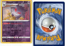 Gengar 066/196 Holo Rare Lost Origin Pokemon Reverse Holo NM Sato - Image 3