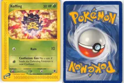 Koffing 114/165 Common Expedition Base Set Pokemon MP Kusajima - Image 3