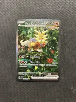 Pokemon TCG Gouging Fire ex 204/162! NM Condition! See Description! - Image 1