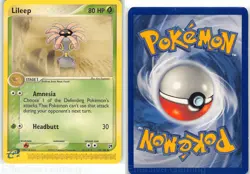 Lileep 43/100 Uncommon Sandstorm Pokemon LP Sugimori - Image 3