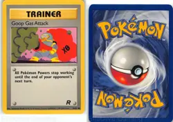 Goop Gas Attack 78/82 Common Team Rocket Pokemon Unlimited NM Kizuki - Image 3