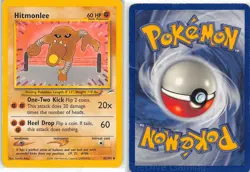Hitmonlee 42/105 Uncommon Neo Destiny Pokemon HP Baba - Image 3