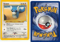 Dratini 63/105 Common Neo Destiny Pokemon Unlimited LP Morii - Image 3