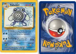 Poliwhirl 38/102 Uncommon Base Set Unlimited Pokemon LP Sugimori - Image 3