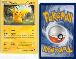Pikachu 48/162 Common BREAKthrough Pokemon NM Saitou - Image 3