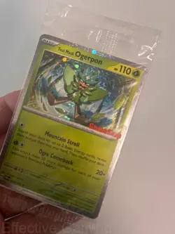 Teal Mask Ogerpon (Cosmos Holo) (Gamestop Exclusive) 024/167 Pokemon NM Sakuma - Image 5